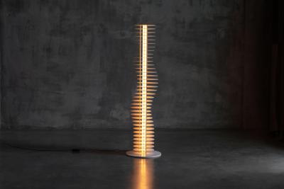 Postmodern Sculptural Floor Lamp Italy 1990s