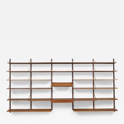 Poul Cadovius Royal Wall Unit Shelving by Poul Cadovius for Cado