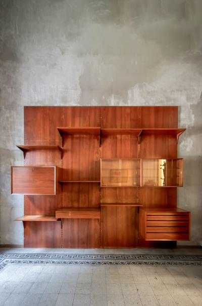 Poul Cadovius Sistema Reale Modular Bookshelf by Poul Cadovius for Cado