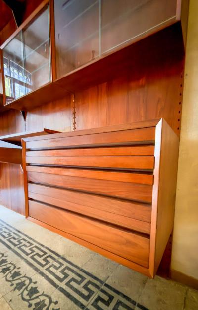 Poul Cadovius Sistema Reale Modular Bookshelf by Poul Cadovius for Cado