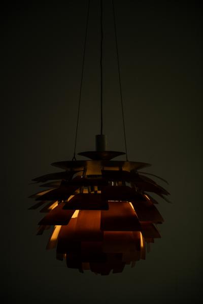 Poul Henningsen Artichoke Ceiling Lamp Produced by Louis Poulsen