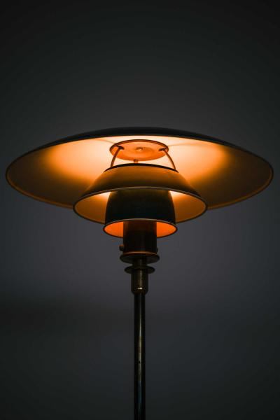 Poul Henningsen Danish Modern PH 4 3 Table Lamp in Brass and Copper by Poul Henningsen 1927