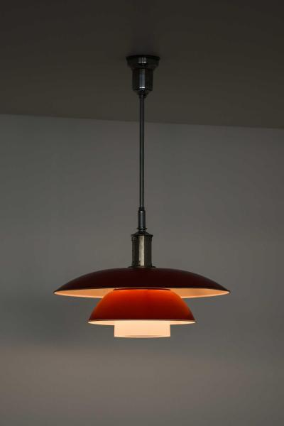 Poul Henningsen PH 5 Ceiling Lamp in Chrome Lacquer Metal by Poul Henningsen 1927 1928