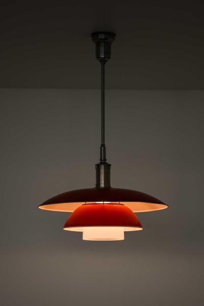 Poul Henningsen PH 5 Ceiling Lamp in Chrome Lacquer Metal by Poul Henningsen 1927 1928