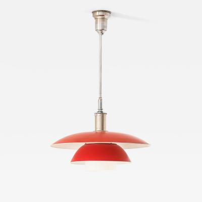 Poul Henningsen PH 5 Ceiling Lamp in Chrome Lacquer Metal by Poul Henningsen 1927 1928