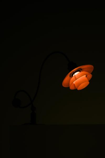 Poul Henningsen PH Piano Table Lamp in Brass and Glass by Poul Henningsen 1930s