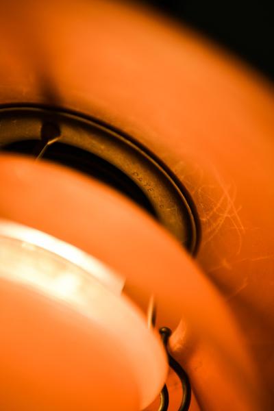 Poul Henningsen PH Piano Table Lamp in Brass and Glass by Poul Henningsen 1930s