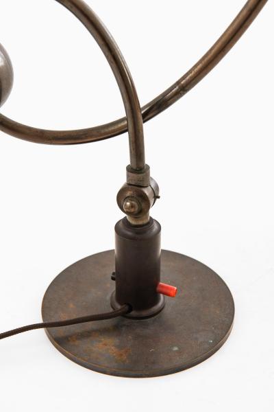 Poul Henningsen PH Piano Table Lamp in Brass and Glass by Poul Henningsen 1930s