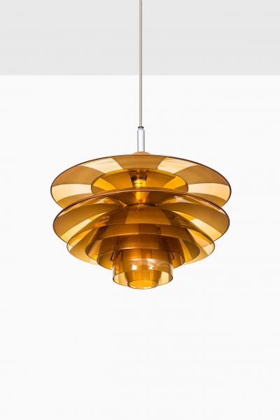 Poul Henningsen Poul Henningsen Ceiling Lamp Model PH Septima 5 by Louis Poulsen in Denmark