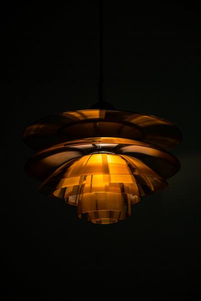 Poul Henningsen Poul Henningsen Ceiling Lamp Model PH Septima 5 by Louis Poulsen in Denmark