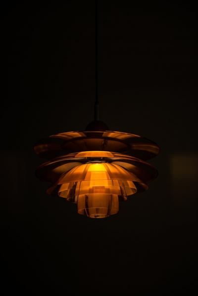 Poul Henningsen Poul Henningsen Ceiling Lamp Model PH Septima 5 by Louis Poulsen in Denmark