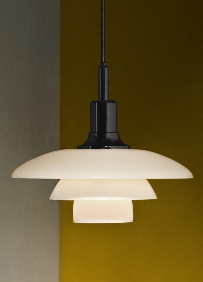 Poul Henningsen Poul Henningsen Opaline Glass PH 3 3 Pendant for Louis Poulsen