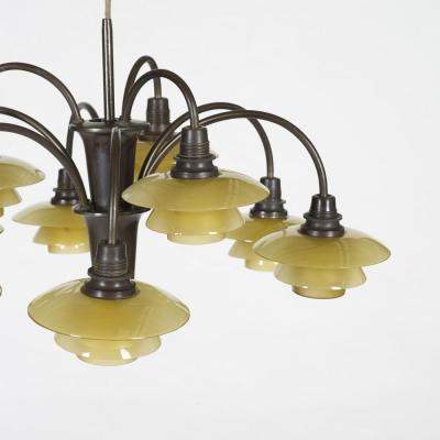 Poul Henningsen Poul Henningsen PH 1 Cascade Chandelier