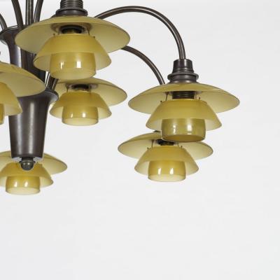 Poul Henningsen Poul Henningsen PH 1 Cascade Chandelier