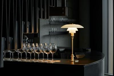 Poul Henningsen Poul Henningsen PH 3 2 Opaline Glass Table Lamp for Louis Poulsen