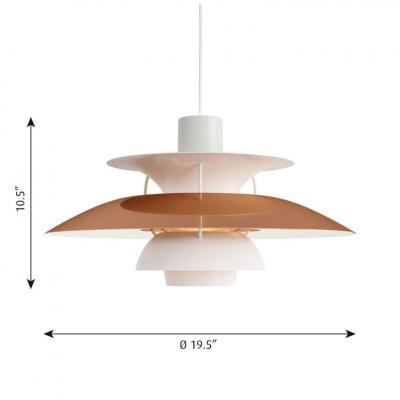 Poul Henningsen Poul Henningsen PH 5 Copper Pendant for Louis Poulsen