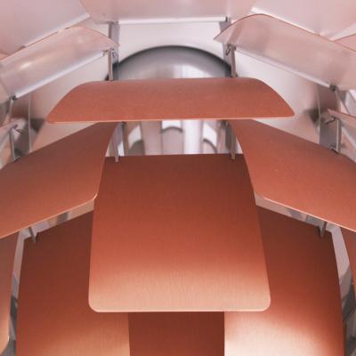 Poul Henningsen Poul Henningsen PH Artichoke Lamp For Louis Poulsen Brushed Copper 60 1980s