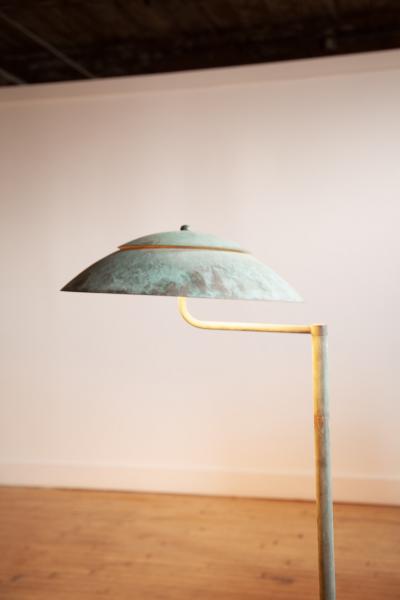 Poul Henningsen Style Metal Floor Lamp 