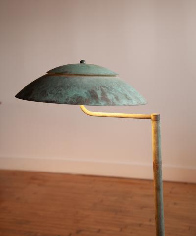 Poul Henningsen Style Metal Floor Lamp 