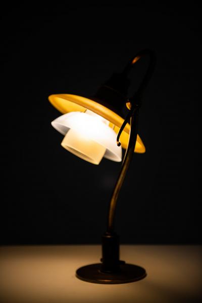 Poul Henningsen Table Lamp Model PH 2 2 The Question Mark Produced by Louis Poulsen
