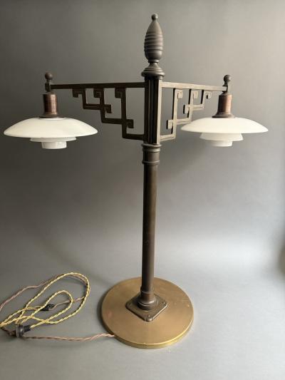 Poul Henningsen and Helge Bojsen Moller Desk lamp approx 1930