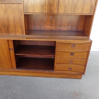 Poul Hundevad 1 Rosewood Poul Hundevad Wall Unit for Jensen Herning