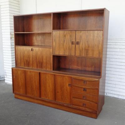 Poul Hundevad 1 Rosewood Poul Hundevad Wall Unit for Jensen Herning