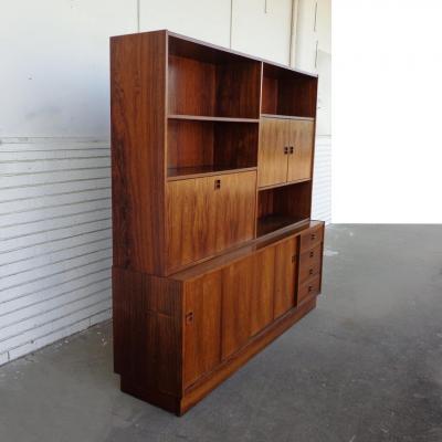 Poul Hundevad 1 Rosewood Poul Hundevad Wall Unit for Jensen Herning