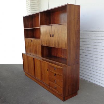 Poul Hundevad 1 Rosewood Poul Hundevad Wall Unit for Jensen Herning