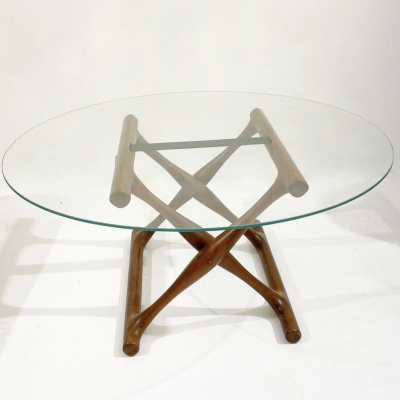 Poul Hundevad Coffee Table Guldh j by Poul Hundevad Denmark 1950s