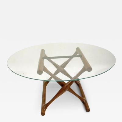 Poul Hundevad Coffee Table Guldh j by Poul Hundevad Denmark 1950s