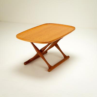 Poul Hundevad Folding Table by Poul Hundevad for Domus Danica Denmark 1950s