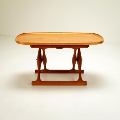 Poul Hundevad Folding Table by Poul Hundevad for Domus Danica Denmark 1950s