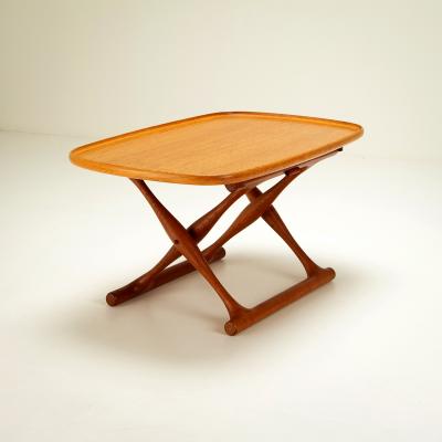 Poul Hundevad Folding Table by Poul Hundevad for Domus Danica Denmark 1950s