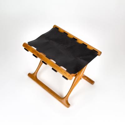 Poul Hundevad Guldh j Stool by Poul Hundevad for Vamdrup Denmark 1960s