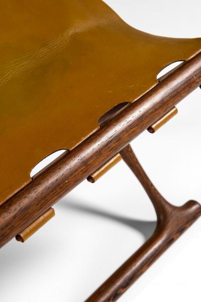 Poul Hundevad Stool Model Guldh j PH 43 Produced by Poul Hundevad