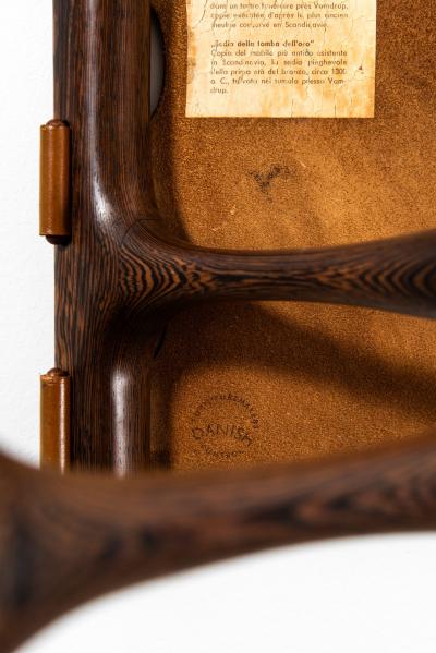 Poul Hundevad Stool Model Guldh j PH 43 Produced by Poul Hundevad