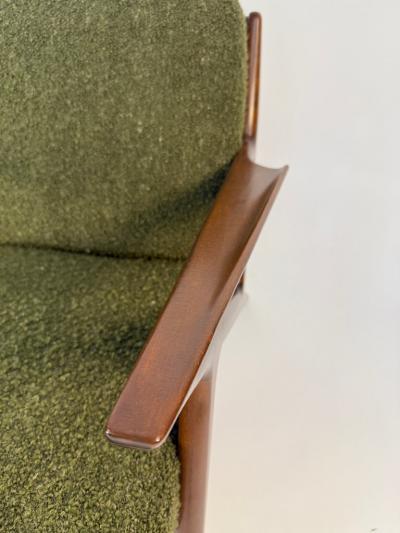 Poul Jensen Poul Jensen Z Chair with Ottoman Denmark Circa 1950s