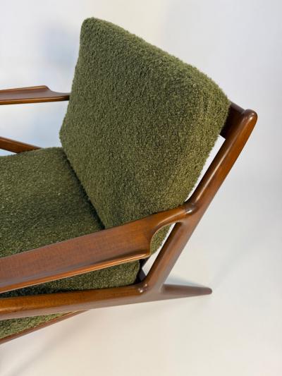 Poul Jensen Poul Jensen Z Chair with Ottoman Denmark Circa 1950s