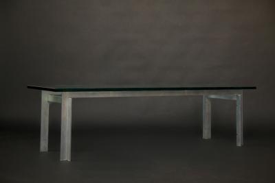 Poul Kj rholm Kjaerholm Aluminum Coffee Table after Poul Kjaerholm