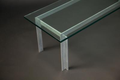 Poul Kj rholm Kjaerholm Aluminum Coffee Table after Poul Kjaerholm