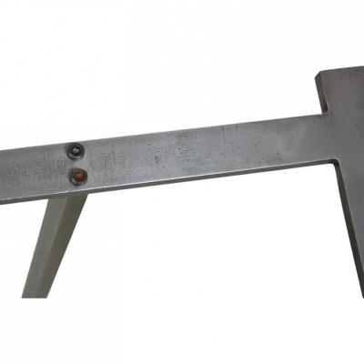 Poul Kj rholm Kjaerholm MID CENTURY POUL KJAERHOLM BLACK SLATE STEEL PK61 COFFEE TABLE