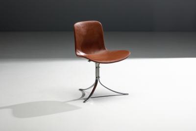 Poul Kj rholm Kjaerholm PK9 Dining Chairs by Poul Kj rholm for E Kold Christensen Denmark 1960s