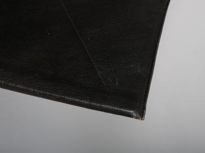 Poul Kj rholm Kjaerholm Poul Kjaerholm PK22 black leather lounge chairs for Fritz Hansen