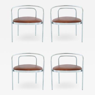 Poul Kj rholm Kjaerholm Poul Kjaerholm for E Kold Christensen Set of Four PK12 Chairs