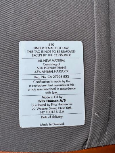 Poul Kj rholm Kjaerholm Poul Kjaerholm for Fritz Hansen PK 80 Tufted Leather and Flat Bar Steel Daybed