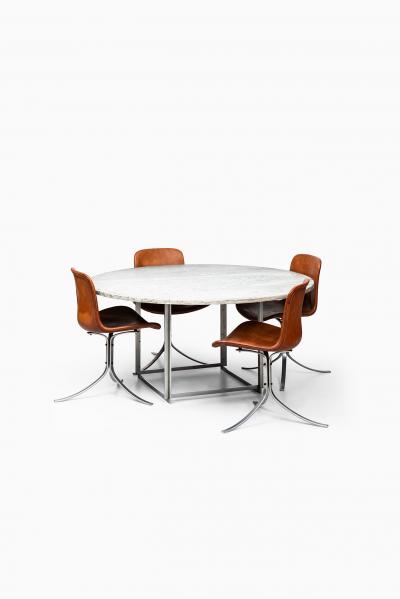 Poul Kjaerholm Kj rholm Poul Kj rholm Dining Table Model PK 54 by E Kold Christensen in Denmark