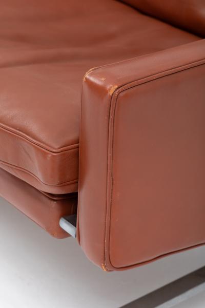 Poul Kjaerholm Kj rholm Poul Kj rholm PK31 Leather Lounge Set for Fritz Hansen Denmark 1988 Set of 4