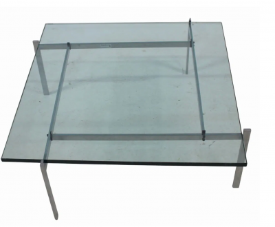 Poul Kjaerholm Kj rholm Poul Kjaerholm Glass Coffee Table Model PK61A