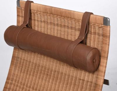 Poul Kjaerholm Kj rholm Poul Kjaerholm for Fritz Hansen PK24 Wicker and Chrome Lounge Chair